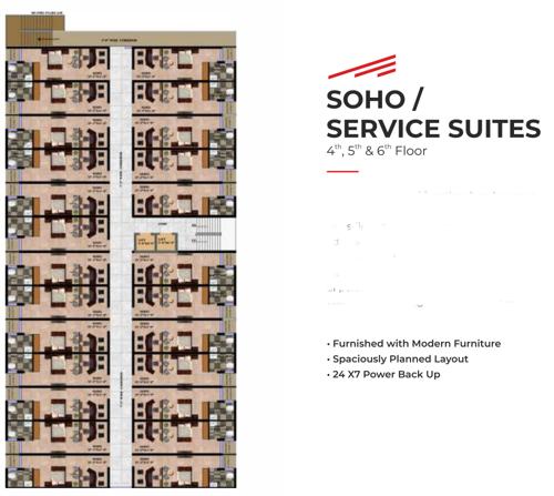 Metro Trade Centre Cluster Plan From 4th To 6th Floor trade-centre Metro Trade Centre Cluster Plan From 4th To 6th Floor