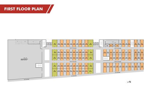  palladium-plaza Kumar Palladium Plaza Commercial Cluster Plan for 1st Floor
