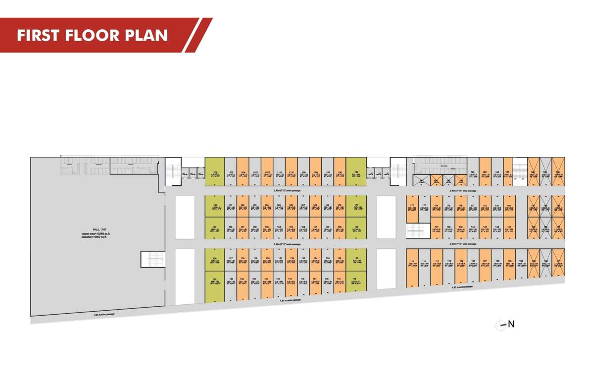 palladium plaza Kumar Palladium Plaza Commercial Cluster Plan for 1st Floor