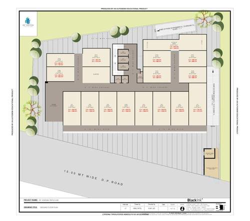  de-ventura-textile-hub DE Ventura Textile Hub Ground Floor Cluster Plan