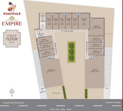  empire Empire Cluster Plan for 1st Floor
