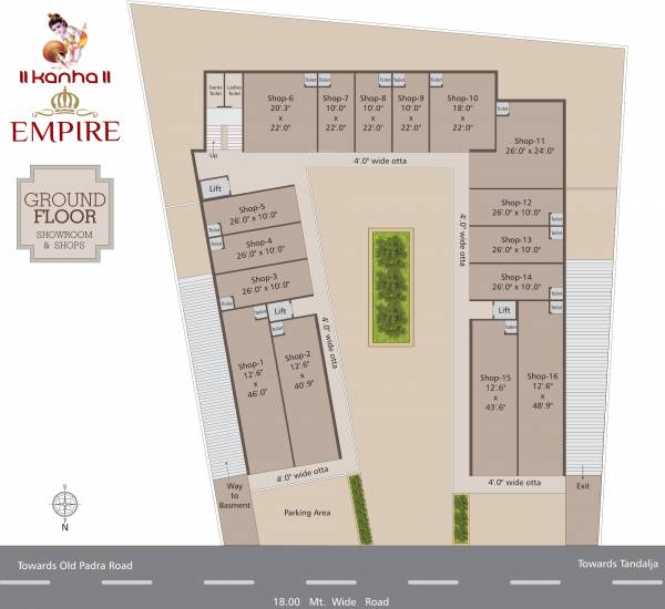 Empire Ground Floor Cluster Plan empire Empire Ground Floor Cluster Plan