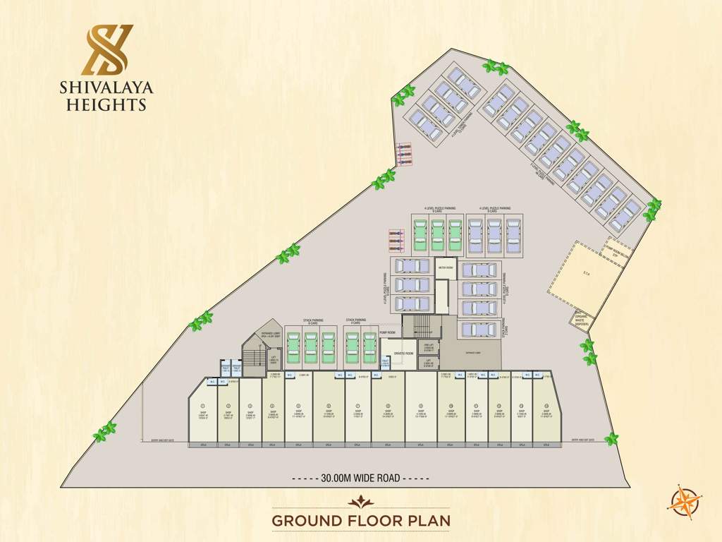 shivalaya heights Shivalaya Heights Cluster Plan