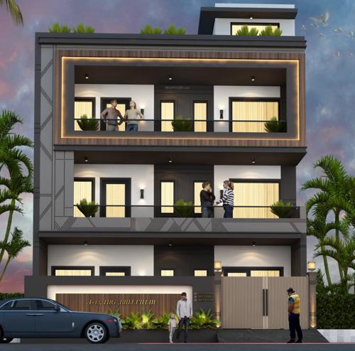 Elevation mrs-ultra-luxury-independent-floors Elevation