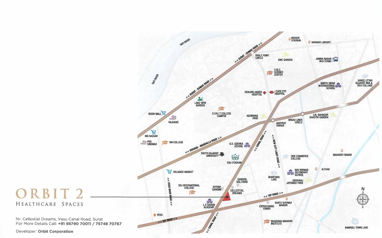  orbit 2 Location Plan