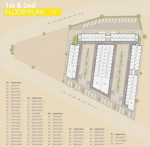 1 Cluster Plan From 1st To 2nd Floor siddharth-magnum-plus 1 Cluster Plan From 1st To 2nd Floor