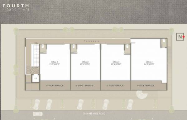  elite-square 1 Cluster Plan For 4th Floor