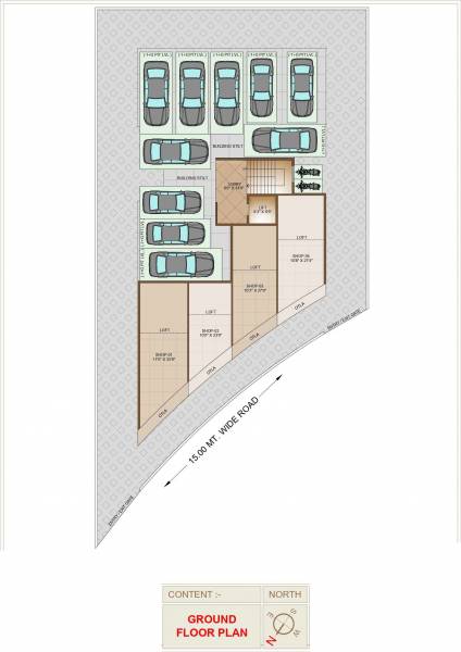  vista Vista Ground Floor Cluster Plan