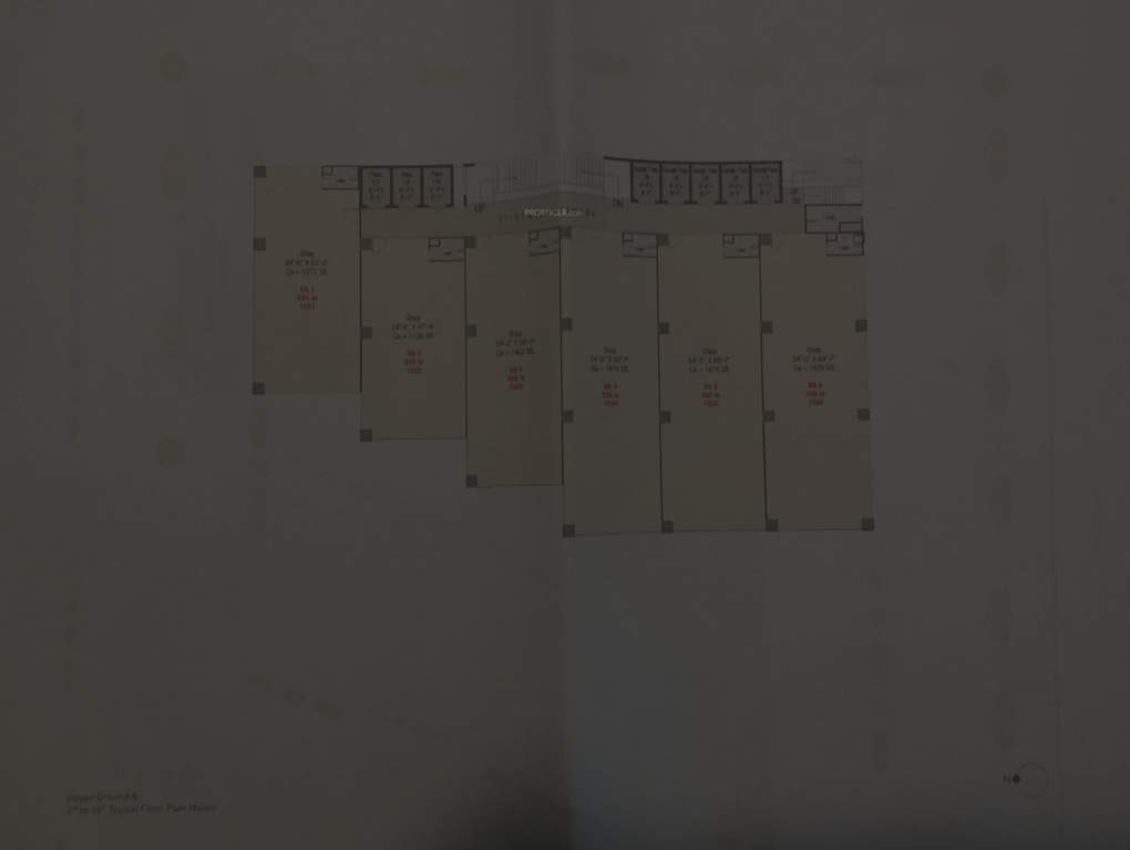 surana 101 Surana 101 Cluster Plan from 2nd to 15th Floor