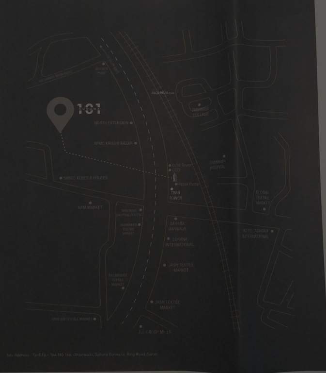 surana 101 Location Plan