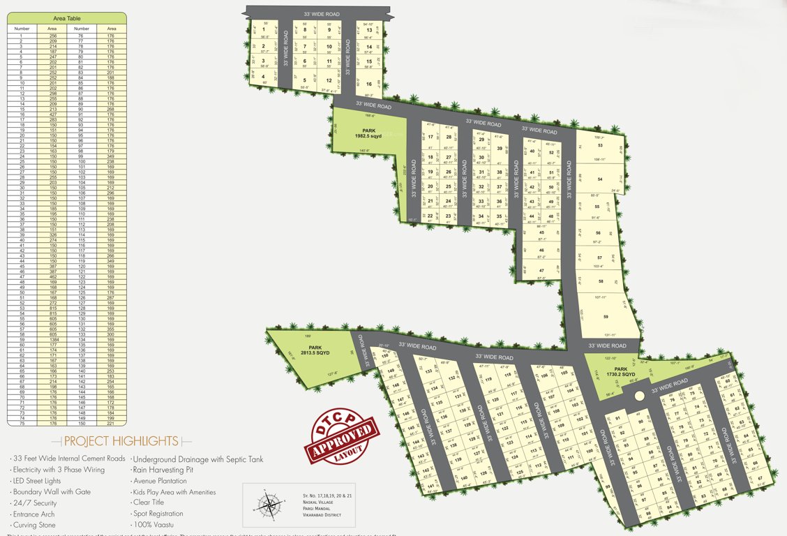  northstar Layout Plan
