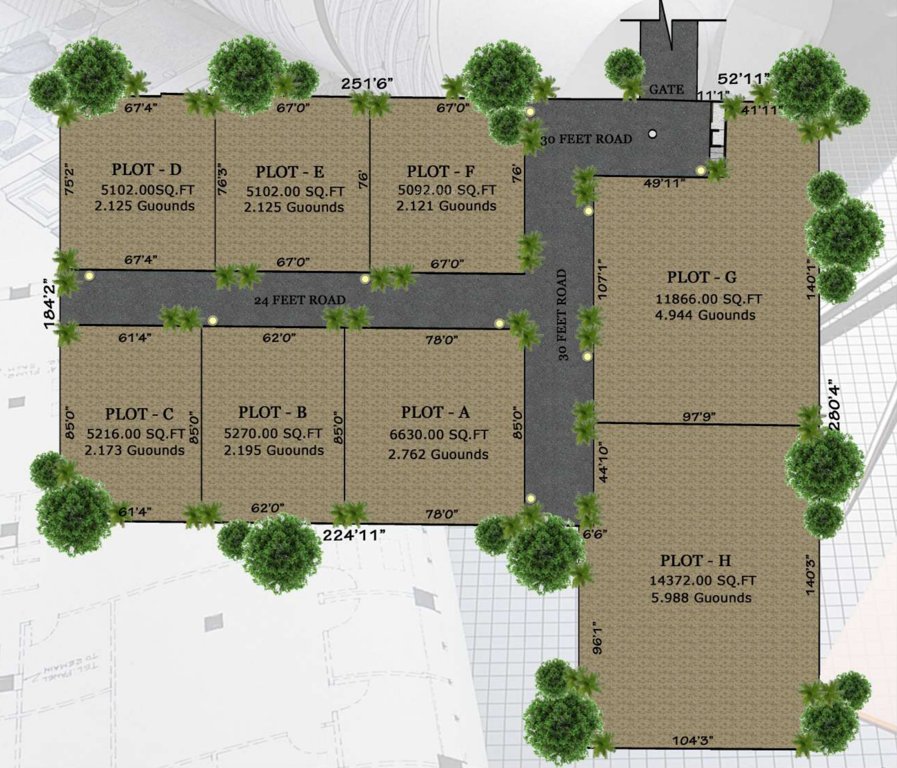  the crown Layout Plan