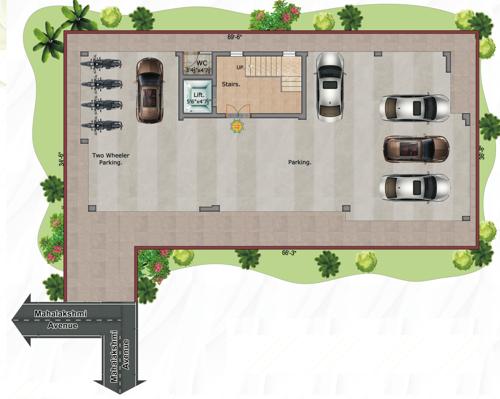  sudharsana-homes Sudharsana Homes Cluster Plan For Ground Floor