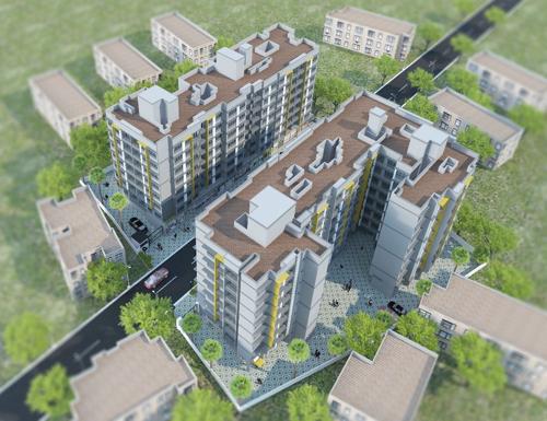 Elevation rbi-employees-gokul-chsl-and-raghulkul-chsl Elevation