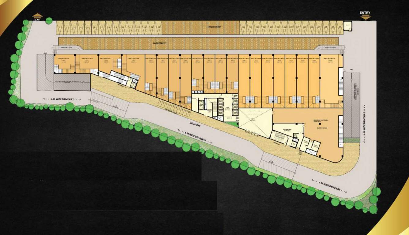  sai proviso emporis phase 1 Sai Proviso Emporis Phase 1 Cluster Plan For Ground Floor