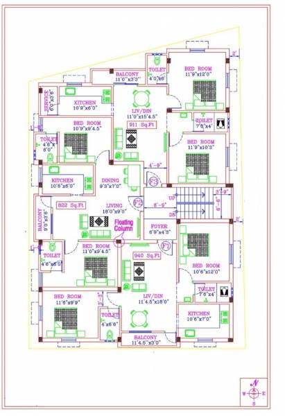  homes Homes Typical Floor Cluster Plan