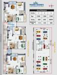 Nidhi Homes Cluster Plan for Typical Floor nidhi-homes Nidhi Homes Cluster Plan for Typical Floor
