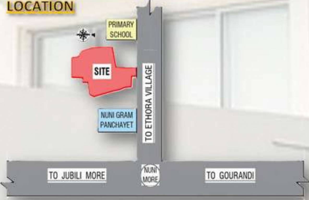 shanti niwas Location Plan