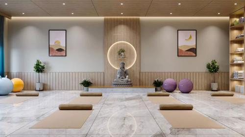  praneeth-pranav-venetia Yoga/ Meditation Area