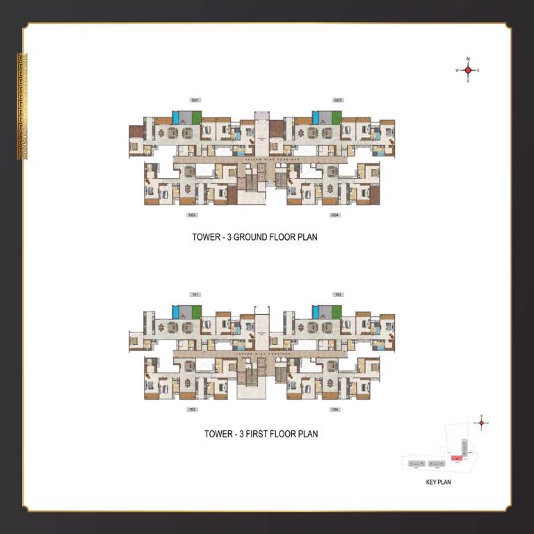  casablanca Tower 1 Cluster Plan