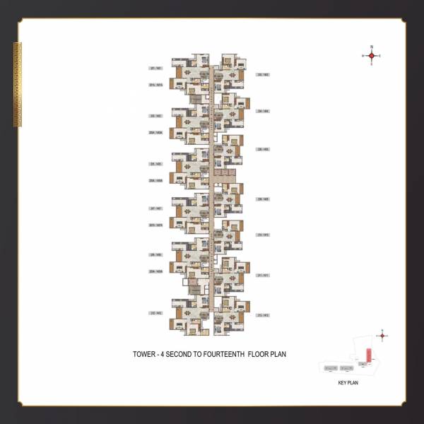  casablanca Tower 3 Cluster Plan