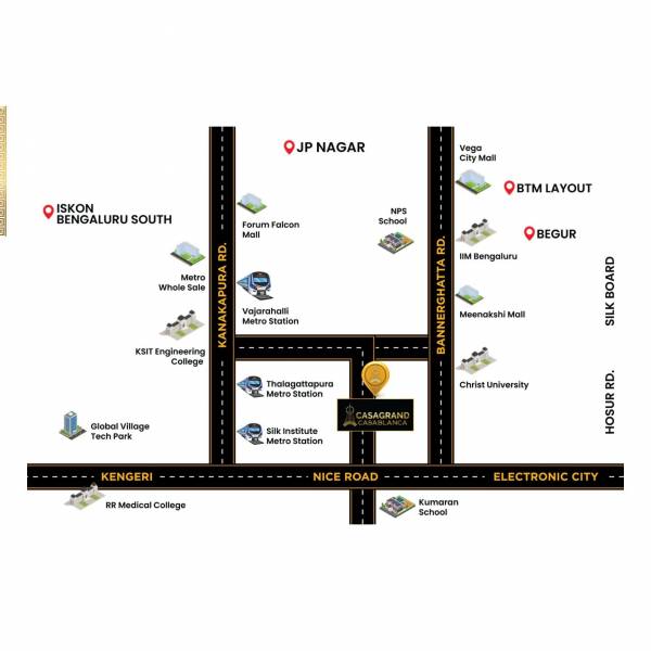  casablanca Location Plan