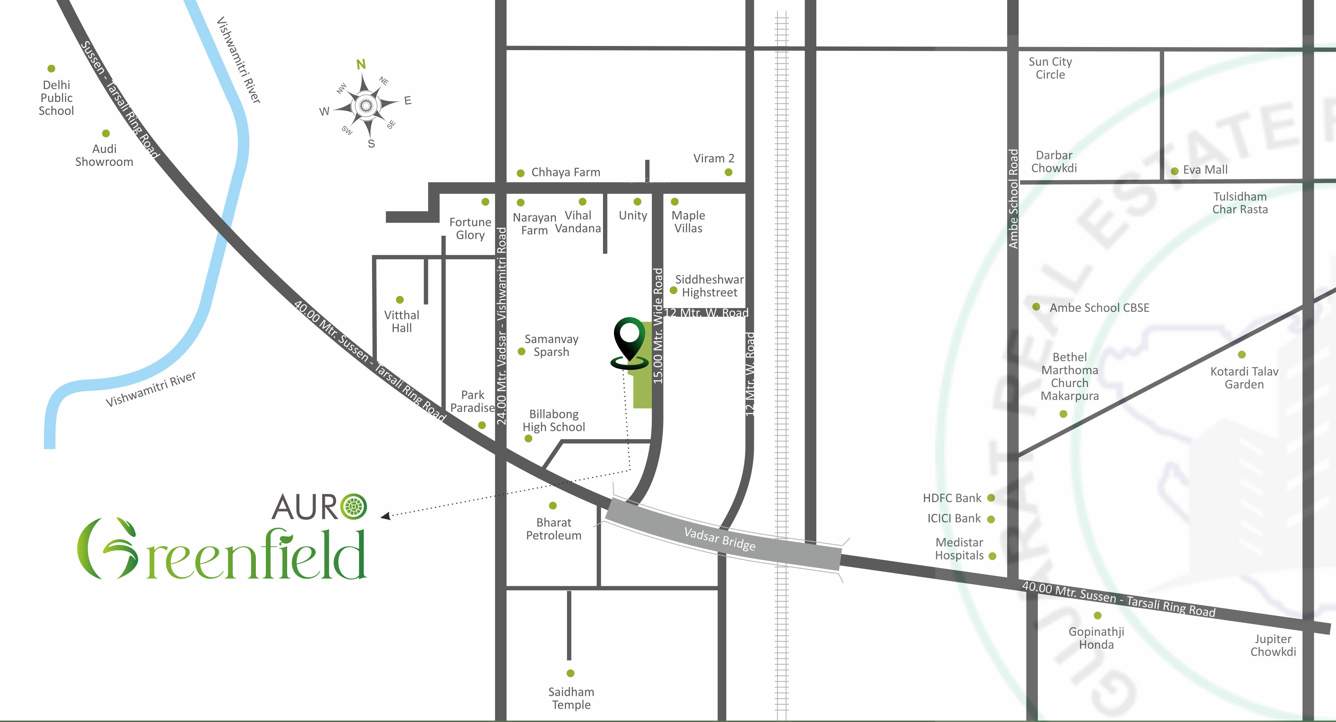  greenfield Location Plan