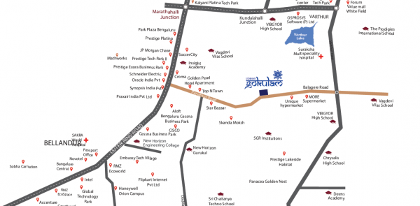  gokulam Location Plan