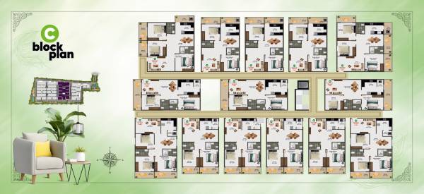  gokulam Block C Cluster Plan