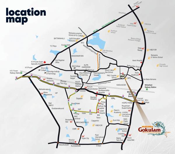  gokulam Location Plan