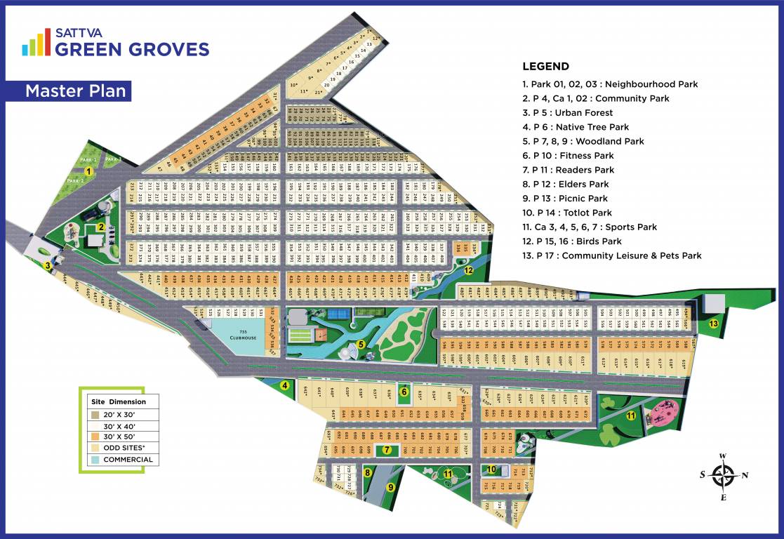 green groves Layout Plan