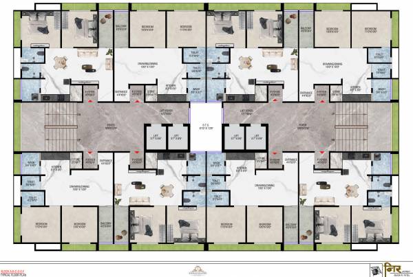  glory Block A Cluster Plan