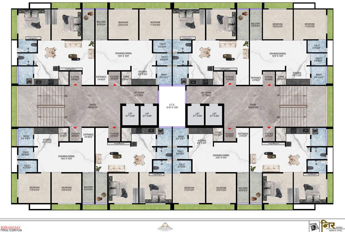  glory Block A Cluster Plan