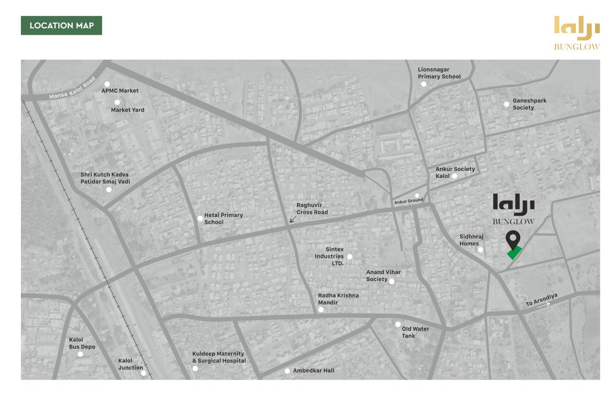  bunglows Location Plan