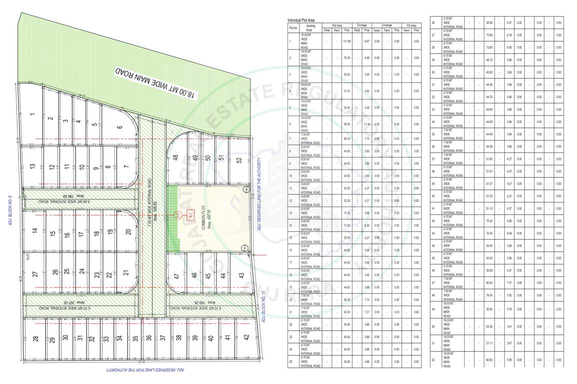  silver villa Layout Plan