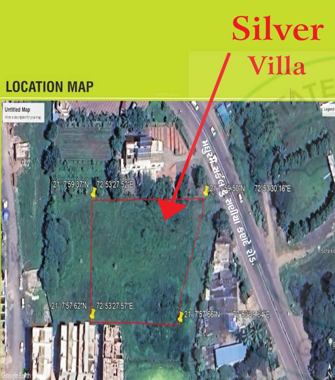  silver villa Location Plan