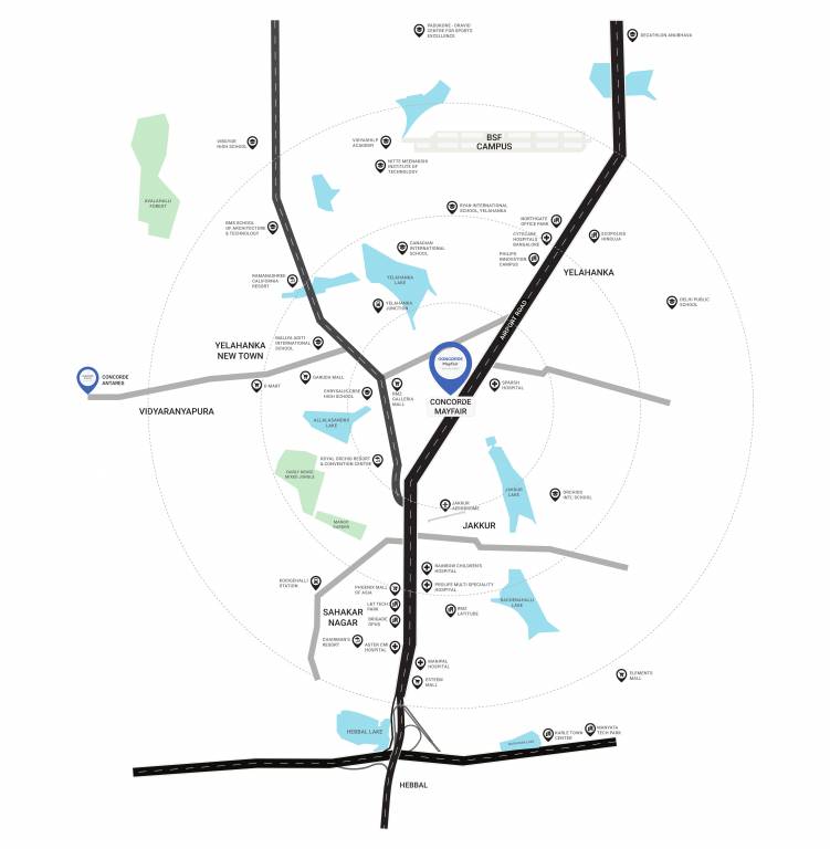 mayfair Location Plan