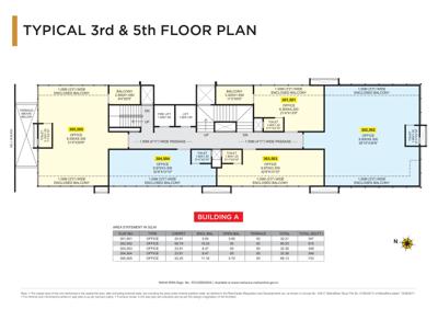  ace-aurum-commercial A Building Cluster Plan from 3rd to 5th Floor