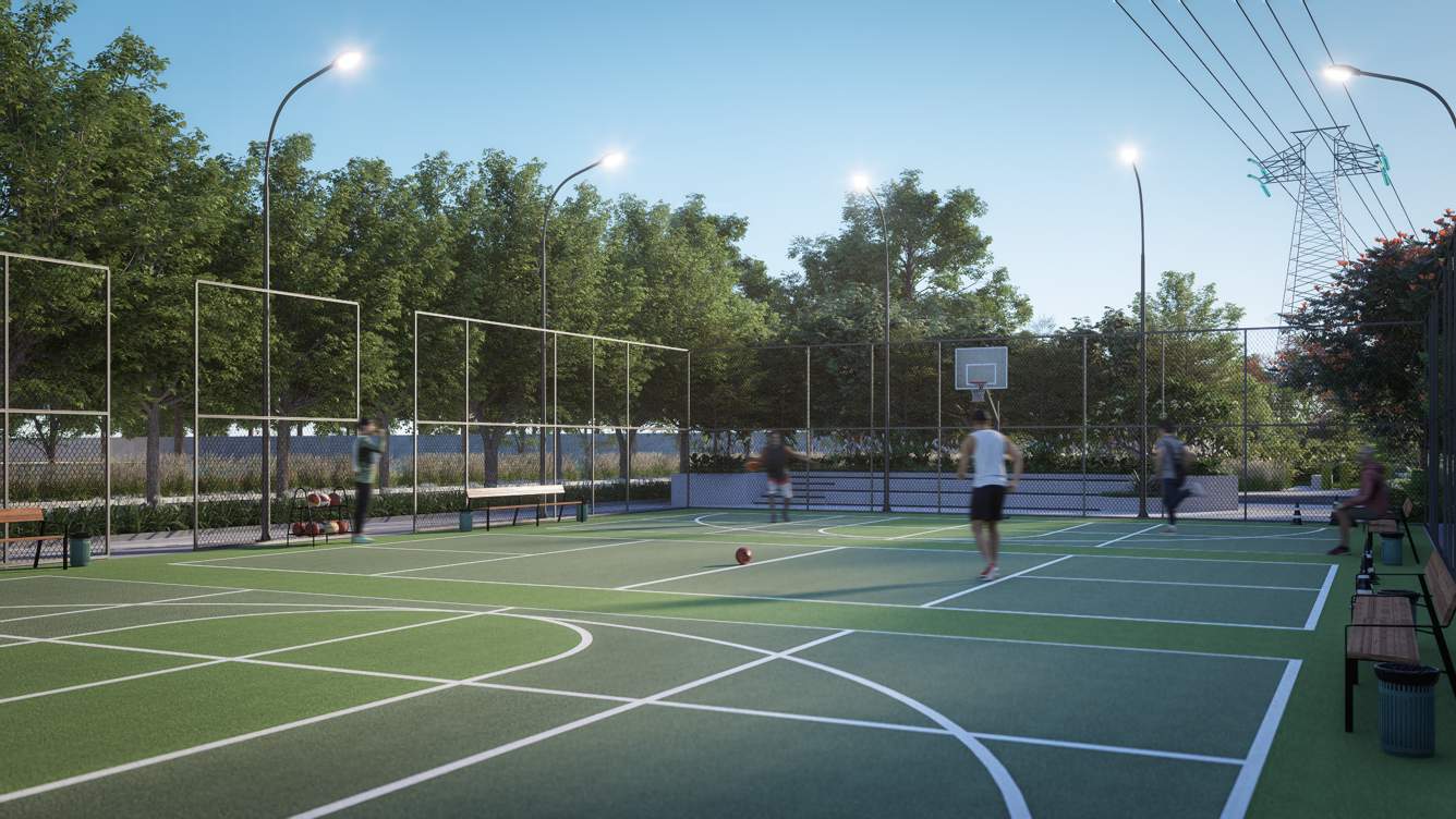  vedam by essem18 Basketball Court