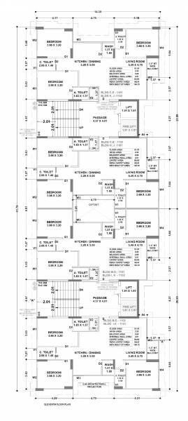  rameshwaram-ivaan-phase-ii Block A Cluster Plan for 11th Floor