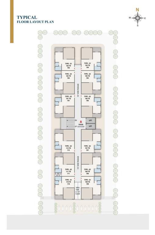  shree kashtbhanjan shivanta 84 Layout Plan