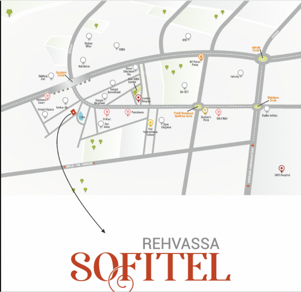  sofitel Location Plan