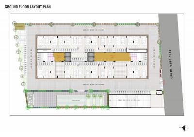  neelkanth-sky Block A & B Ground Floor Cluster Plan