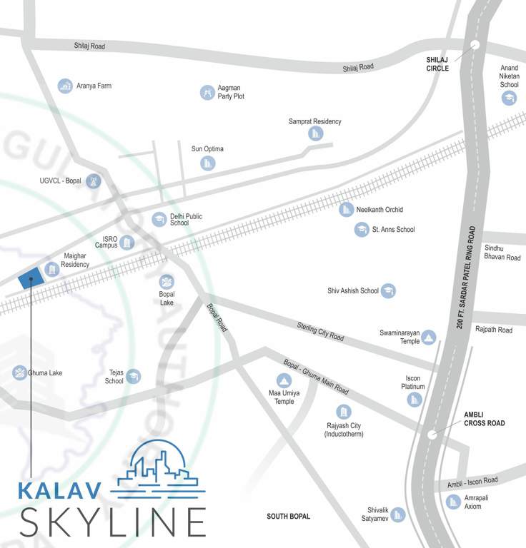  kalav skyline Location Plan
