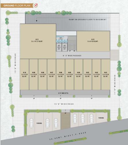  earth-plaza Earth Plaza Ground Cluster Plan