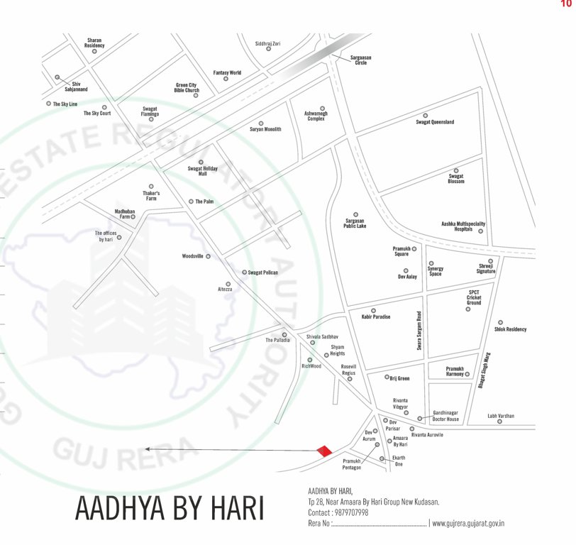  aadhyaa Location Plan