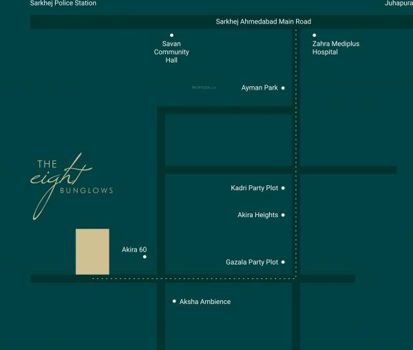  the-eight-bunglows Location Plan