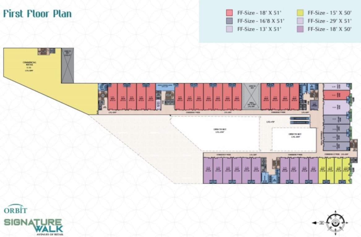  signature walk Orbit Signature Walk Cluster Plan For 1st Floor