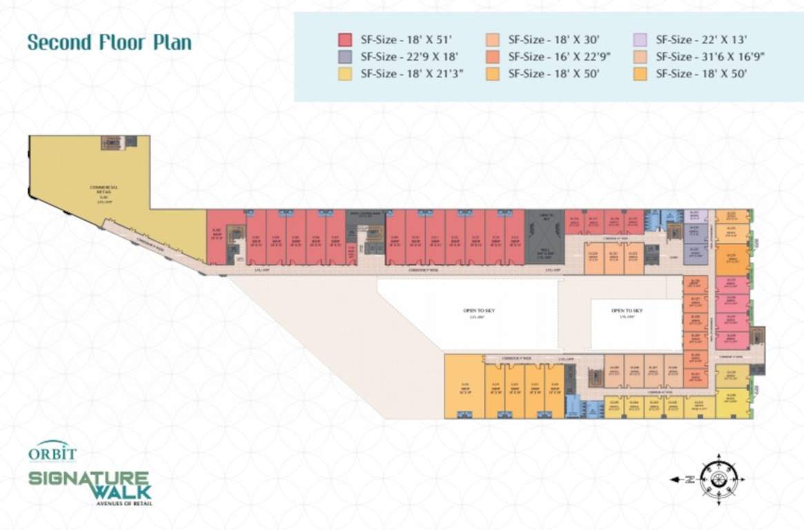  signature walk Orbit Signature Walk Cluster Plan For 2nd Floor