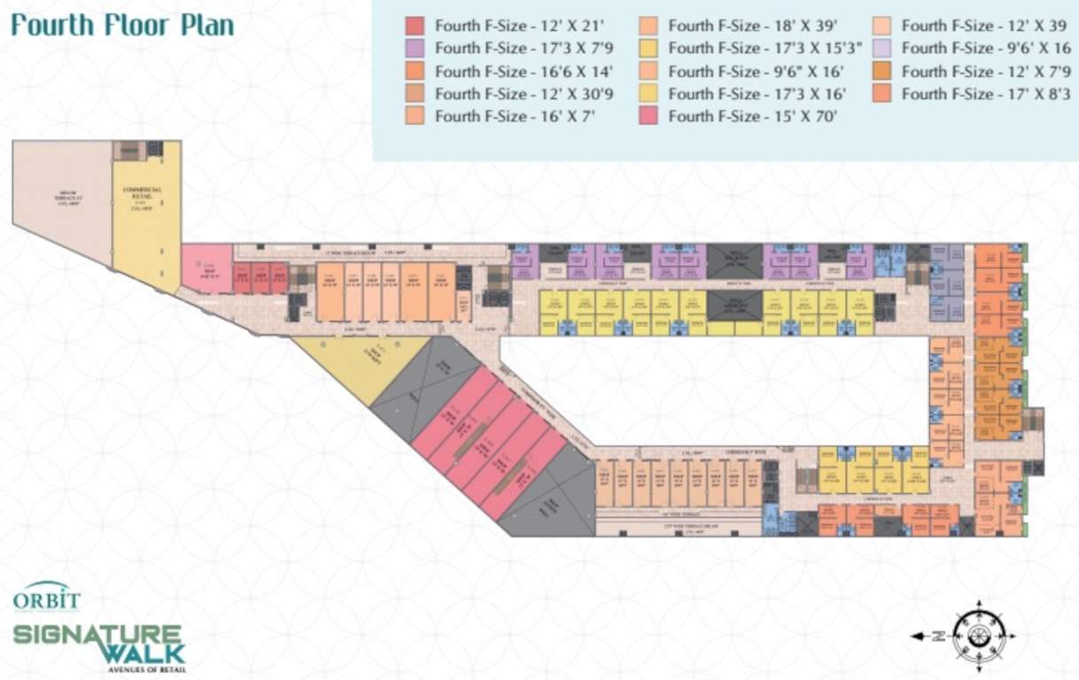  signature walk Orbit Signature Walk Cluster Plan For 4th Floor